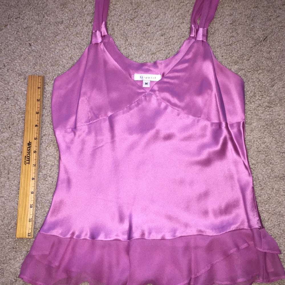 Pink dressy tank top - Picture 7 of 7